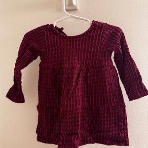 H&M Burgundy Kids Formal Dress